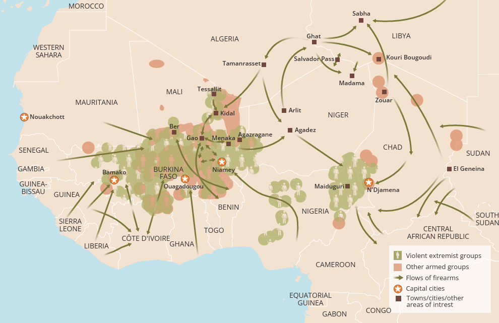 Firearms Trafficking in the Sahel, UNODC