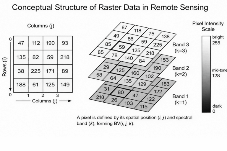 Digital Images Used In Remote Sensing - Mapping Around