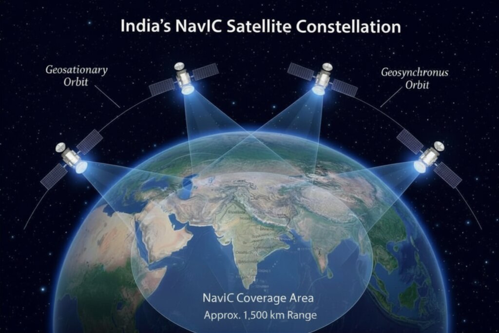 India's NavIC Satellite Constellation